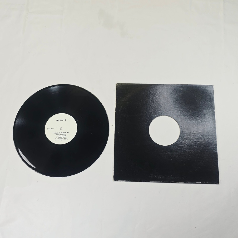 Da Hol' 9 Urbody N Da Club Up Vinyl 12" Nina Pop Remix Hip Hop Rap